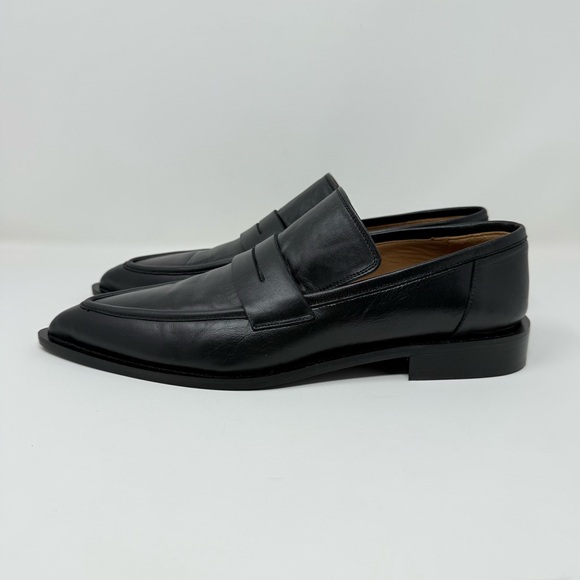 New ATP Atelier Montazzoli Penny Loafer Black Nappa Sz 11 - Picture 9 of 16